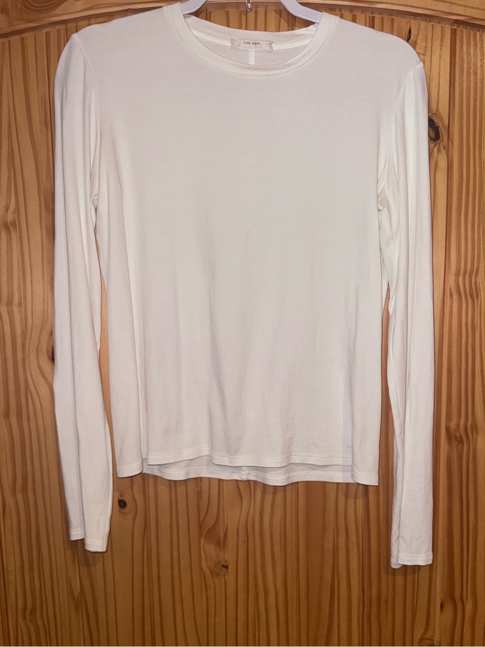 The Row Sherman Cotton Jersey Long Sleeve T-Shirt